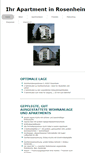 Mobile Screenshot of apartment-rosenheim.de